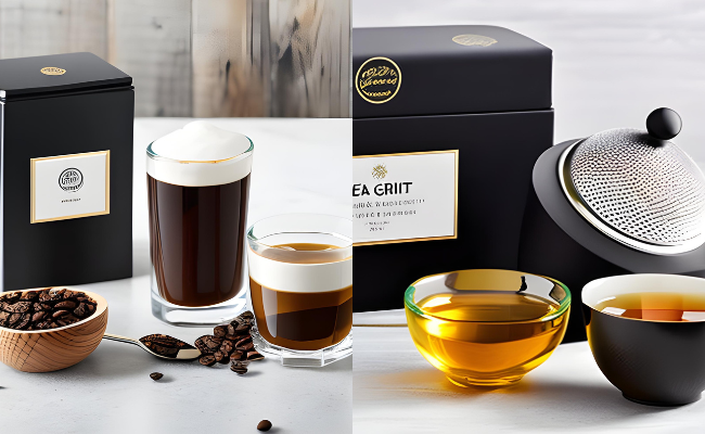 Coffee or tea gift set - Small Gift Ideas for Co-Workers