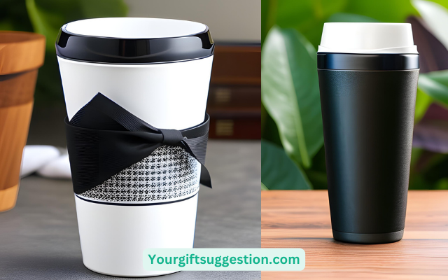 Customized travel mug - DIY Coworker Gift Ideas